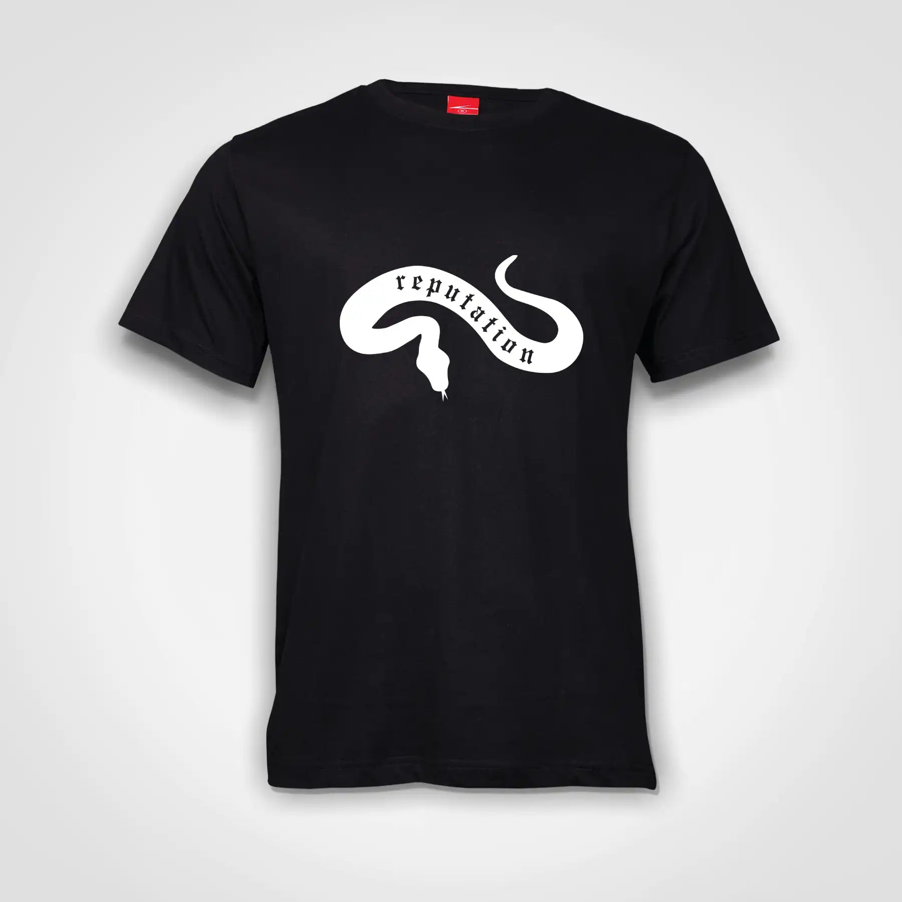 Reputation Snake Cotton T-Shirt Black IZZIT APPAREL