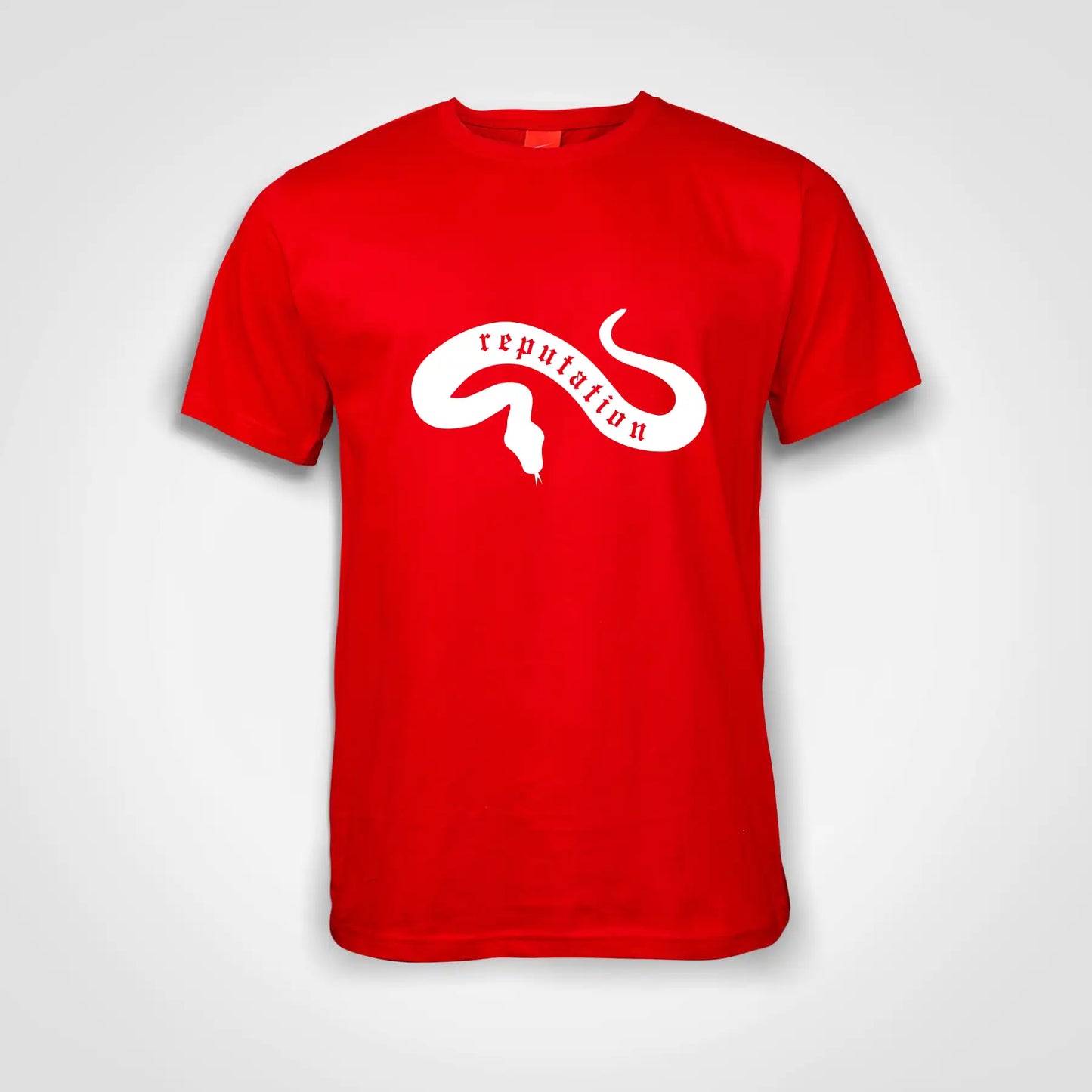 Reputation Snake Cotton T-Shirt Red IZZIT APPAREL
