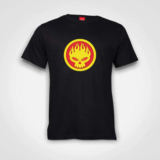 The Offspring Flame Skull Cotton T-Shirt