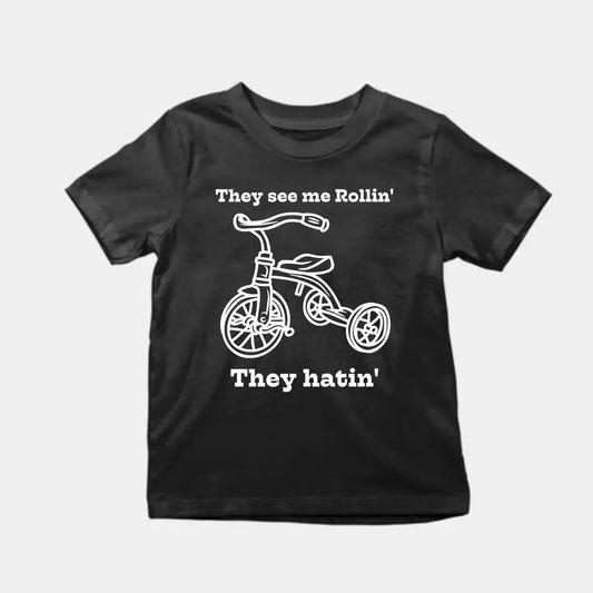 They See Me Rollin They Hatin Kids T-Shirt