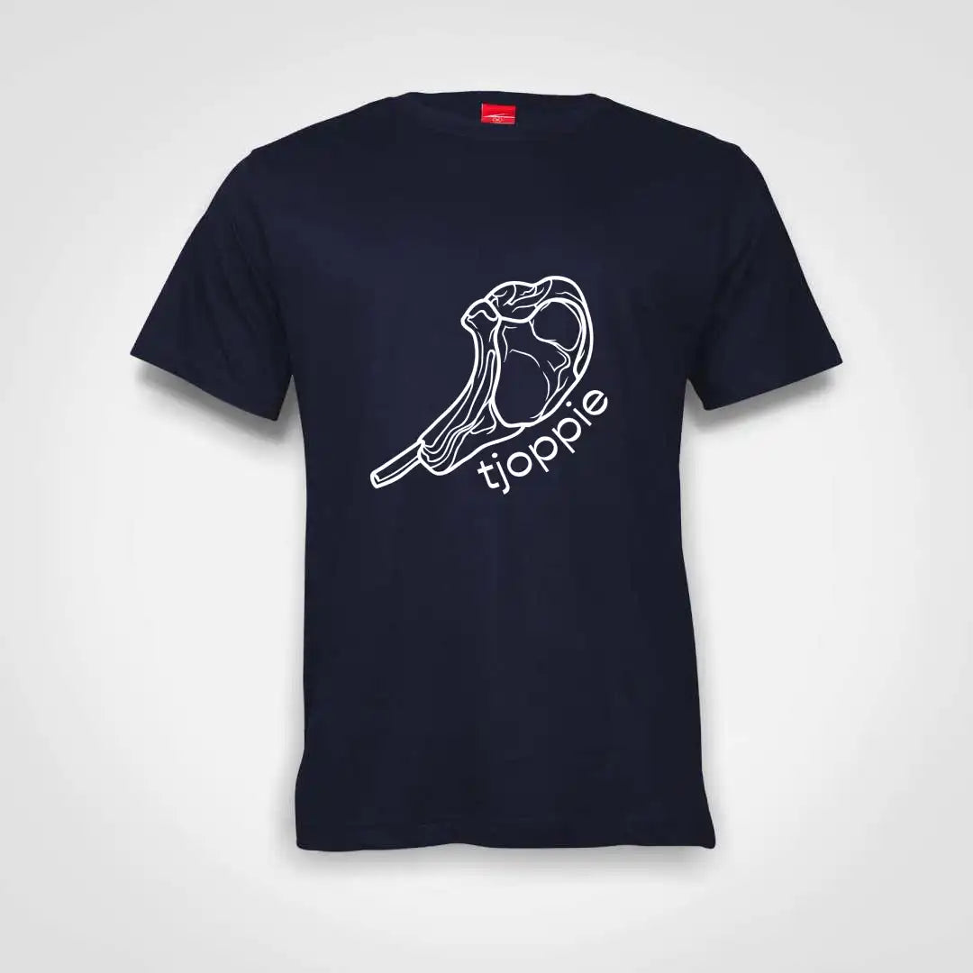 Tjoppie Cotton T-Shirt Navy IZZIT APPAREL