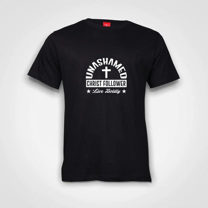 Unashamed Cotton T-Shirt Black IZZIT APPAREL