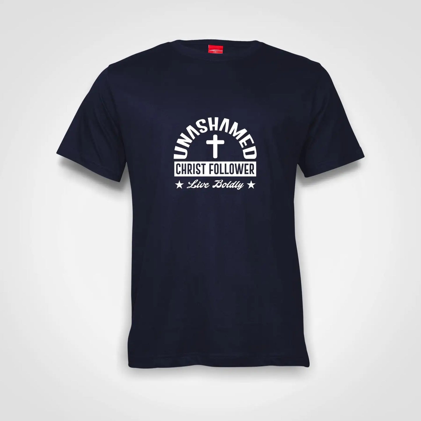 Unashamed Cotton T-Shirt Navy IZZIT APPAREL
