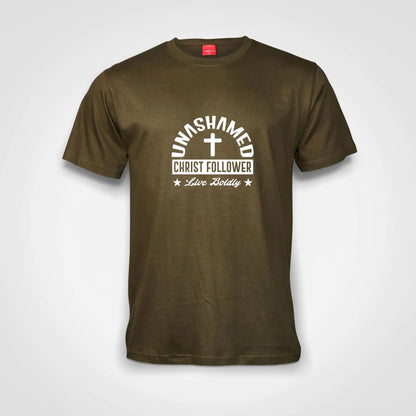 Unashamed Cotton T-Shirt Olive IZZIT APPAREL