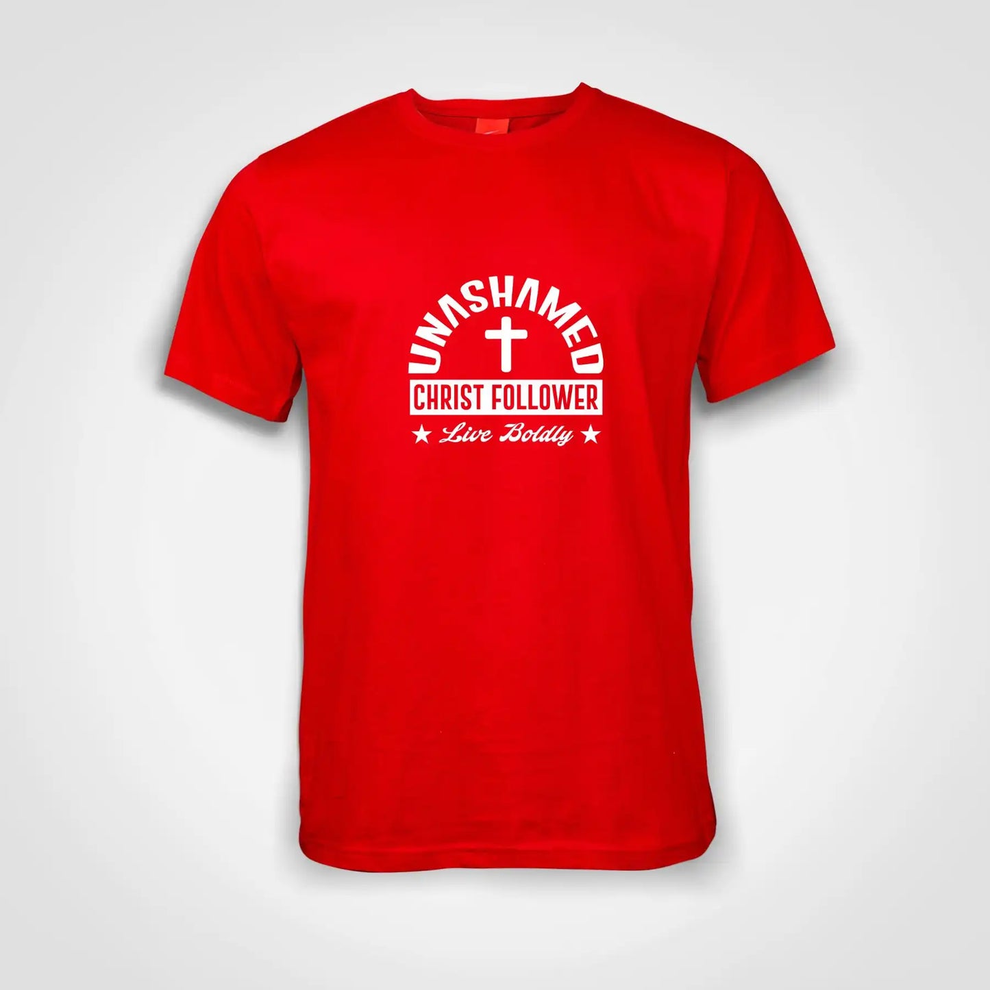 Unashamed Cotton T-Shirt Red IZZIT APPAREL