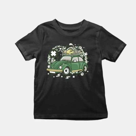 Volla Camp Tour Kids T-Shirt Black IZZIT APPAREL