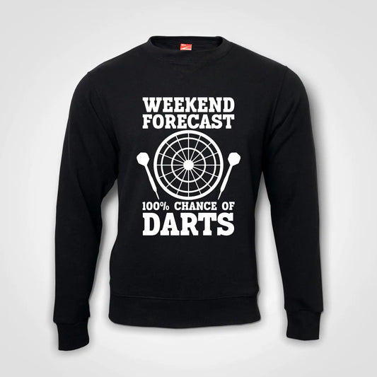 Weekend Forecast 100% Chance Of Darts Sweater