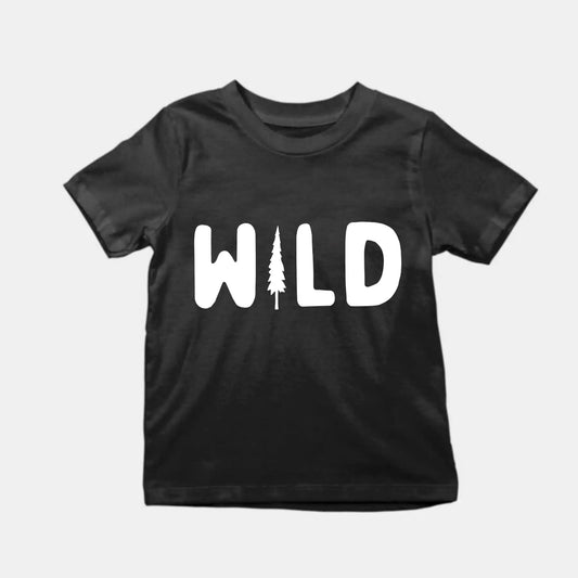 Wild Kids T-Shirt Black IZZIT APPAREL