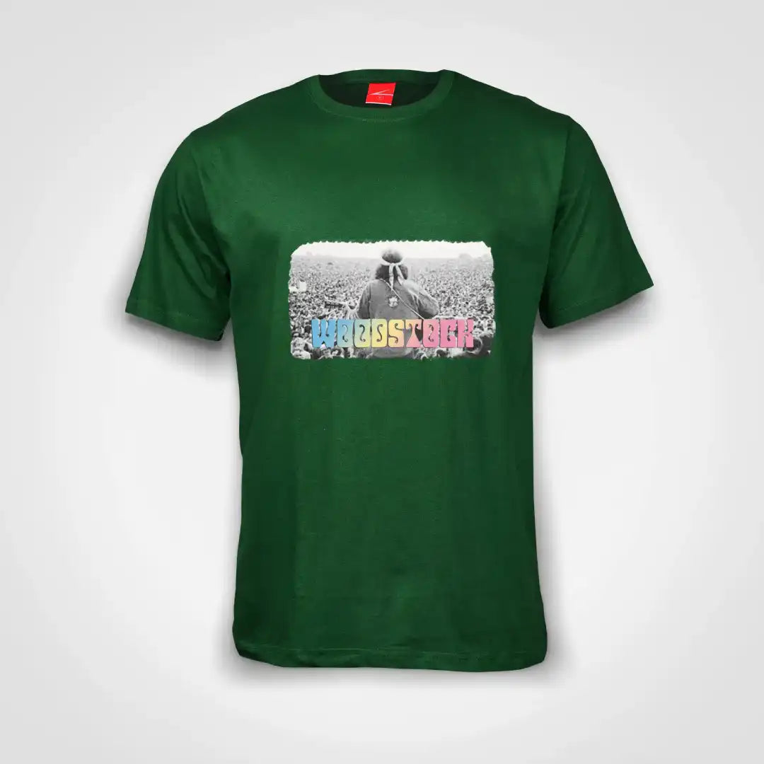 Woodstock Crowd Cotton T-Shirt IZZIT APPAREL
