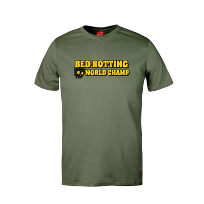 Bed Rotting World Champ Cotton T-Shirt