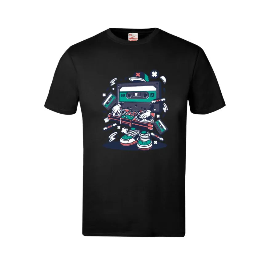 Cassette DJ Kids Cotton T-Shirt