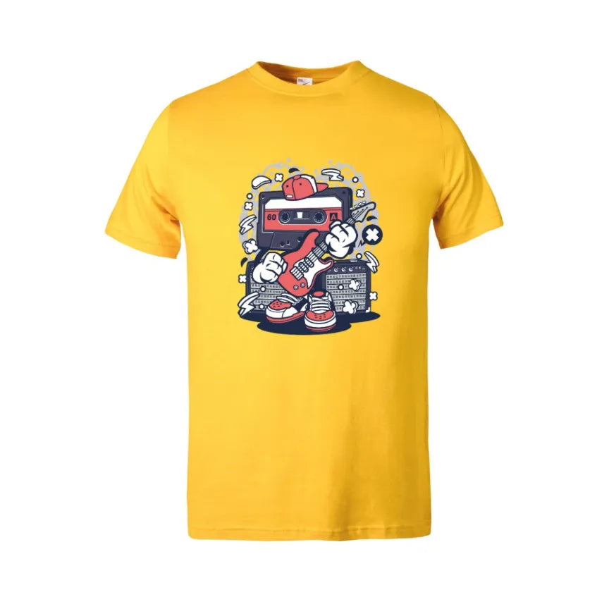 Cassette Rock Star Kids Cotton T-Shirt