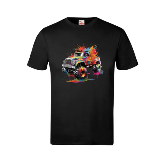 Coloursplash Monster Truck Kids T-Shirt