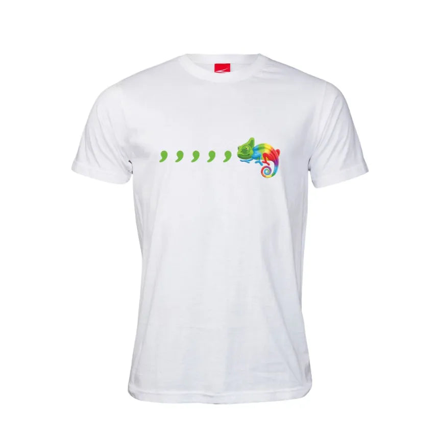 Comma Chameleon Cotton T-Shirt