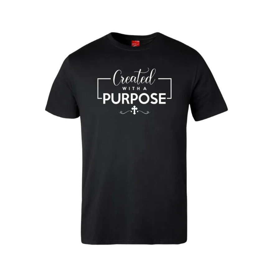 Created With a Purpose Cotton T-Shirt