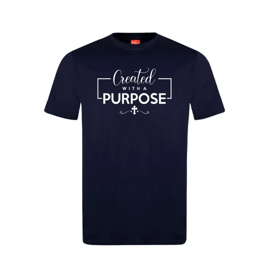 Created With a Purpose Cotton T-Shirt