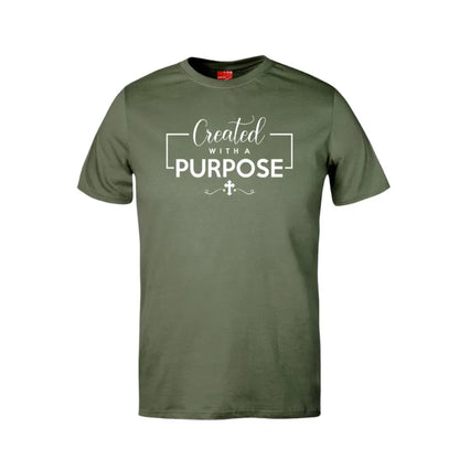 Created With a Purpose Cotton T-Shirt