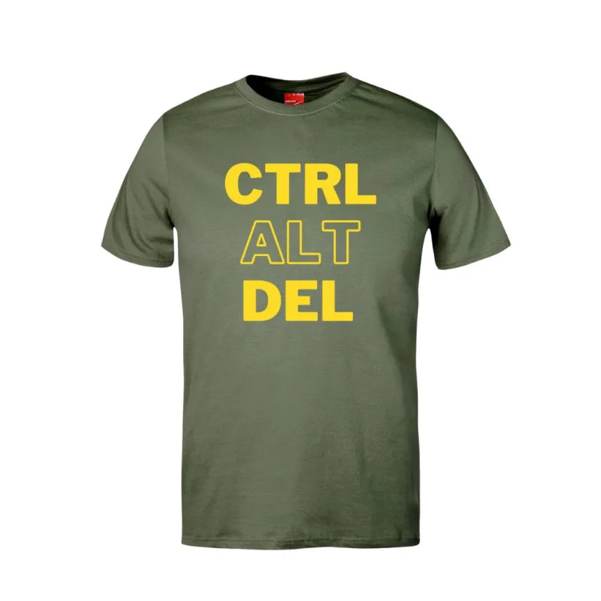 Ctrl Alt Del Cotton T-Shirt