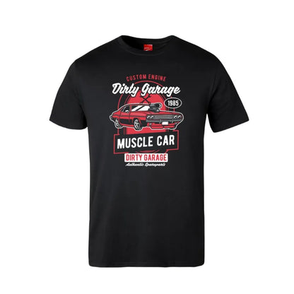 Custom Engine Dirty Garage Cotton T-Shirt