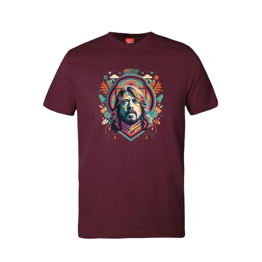 Dave Grohl Tribute Cotton T-Shirt