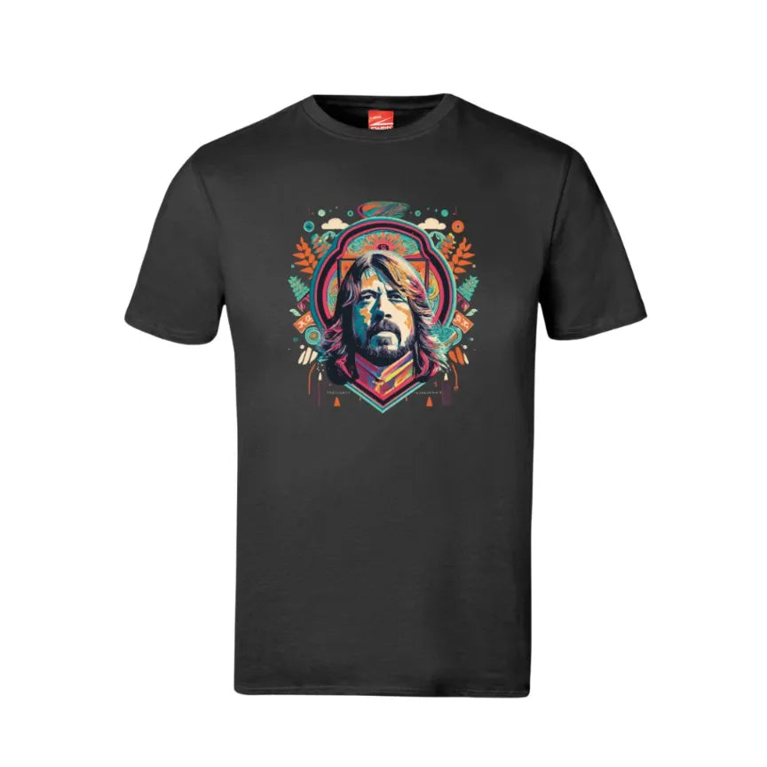 Dave Grohl Tribute Cotton T-Shirt