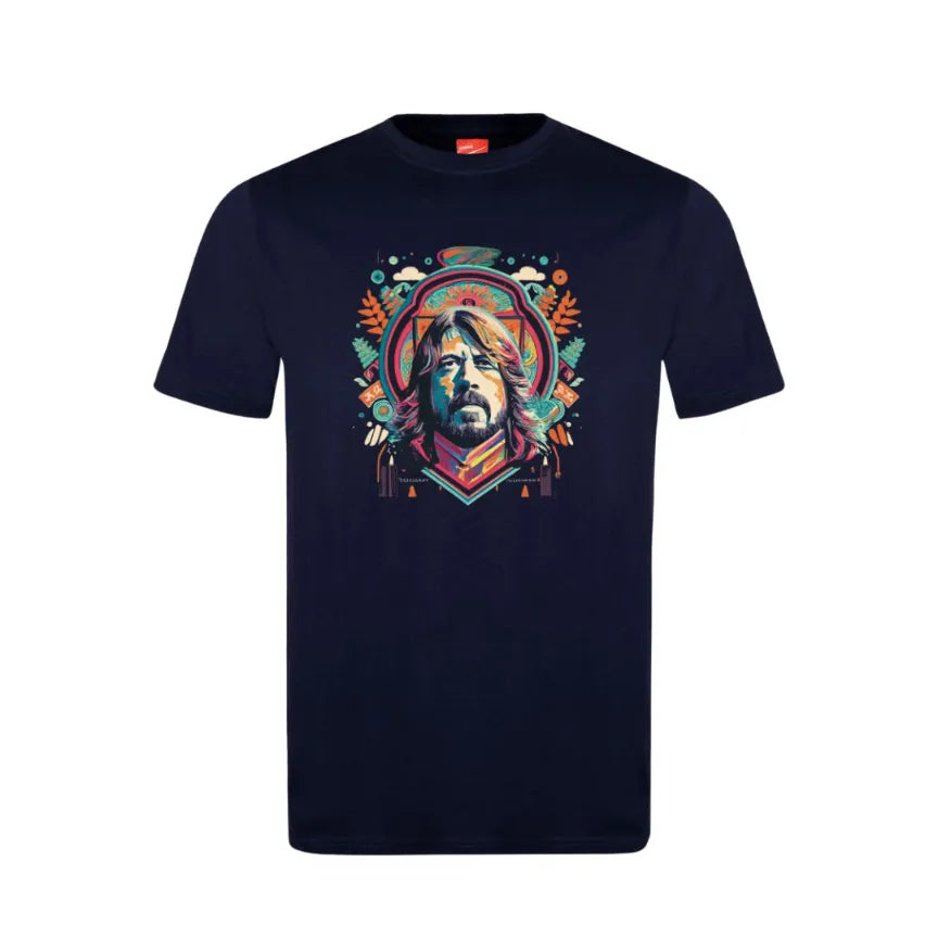 Dave Grohl Tribute Cotton T-Shirt