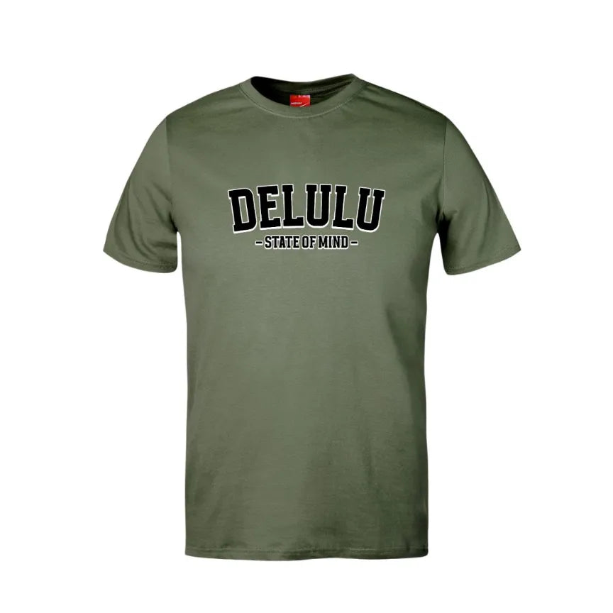 Delulu State Of Mind Cotton T-Shirt