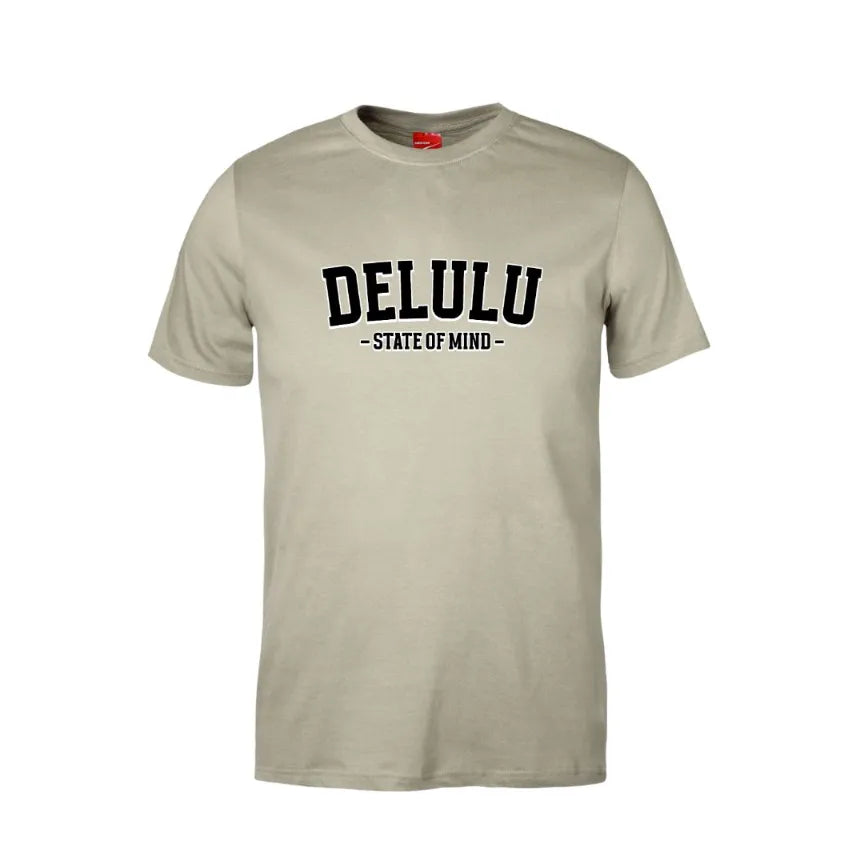 Delulu State Of Mind Cotton T-Shirt