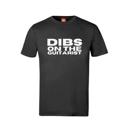 Dibs On The Guitarist Cotton T-Shirt