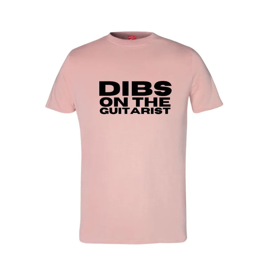 Dibs On The Guitarist Cotton T-Shirt