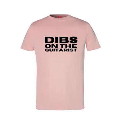 Dibs On The Guitarist Cotton T-Shirt