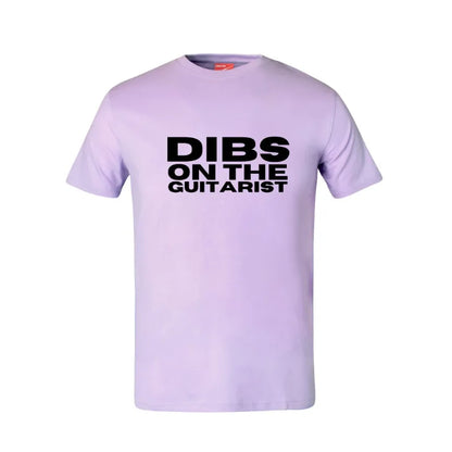 Dibs On The Guitarist Cotton T-Shirt