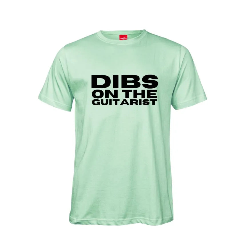 Dibs On The Guitarist Cotton T-Shirt