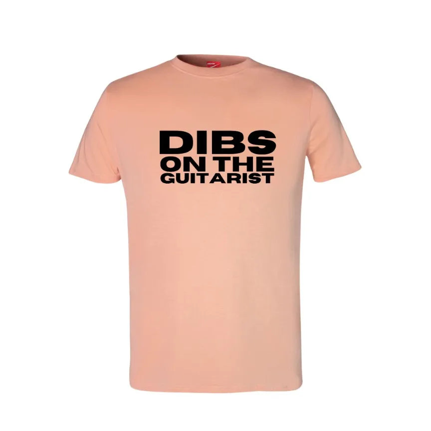 Dibs On The Guitarist Cotton T-Shirt