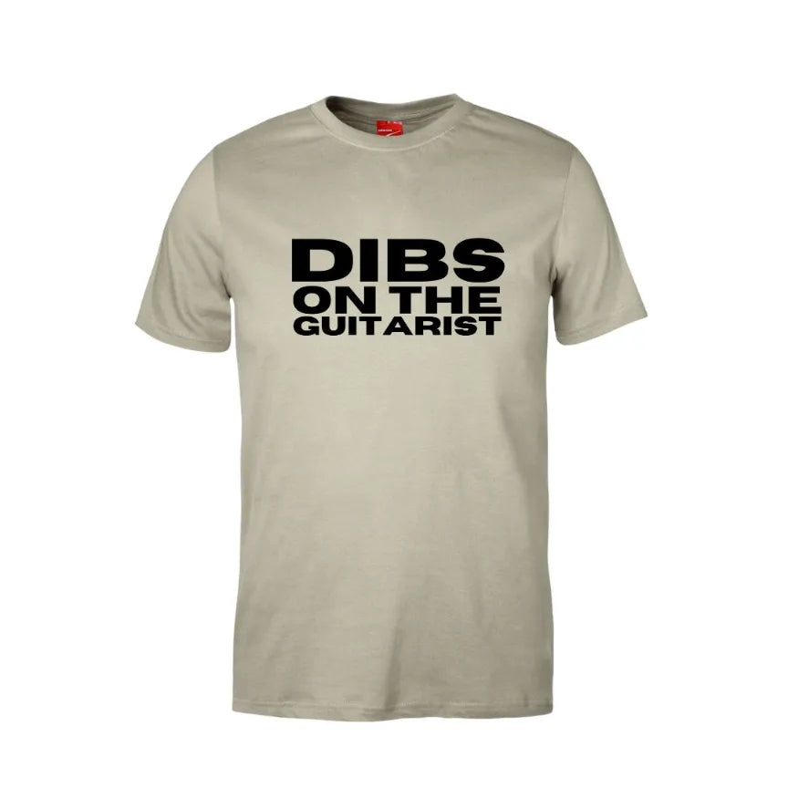 Dibs On The Guitarist Cotton T-Shirt