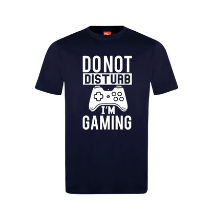 Don't Disturb I'm Gaming Cotton T-Shirt