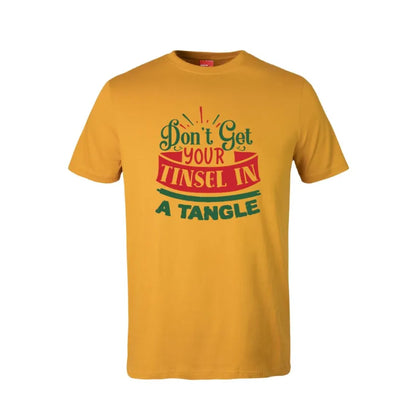 Don't Get Your Tinsel In A Tangle Cotton T-Shirt