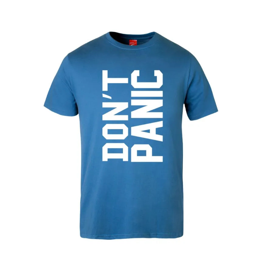 Don't Panic Gaming Cotton T-Shirt