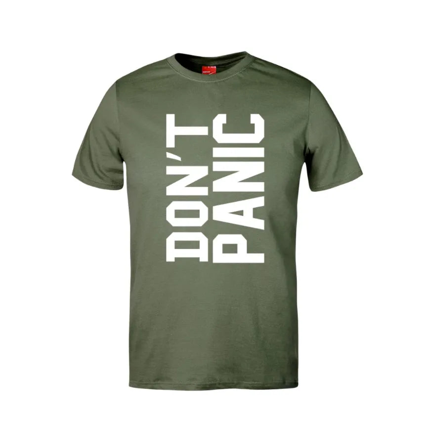 Don't Panic Gaming Cotton T-Shirt