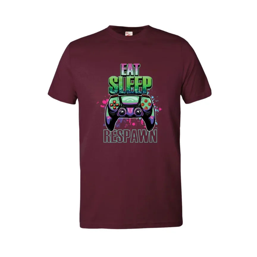 Eat Sleep Respawn Kids Cotton T-shirt