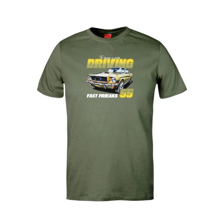 Fast Freaks Cotton T-Shirt