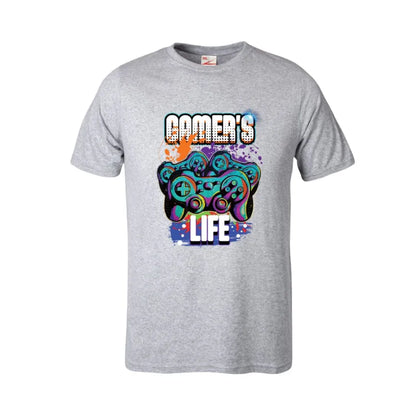 Gamer's Life Kids Cotton T-Shirt