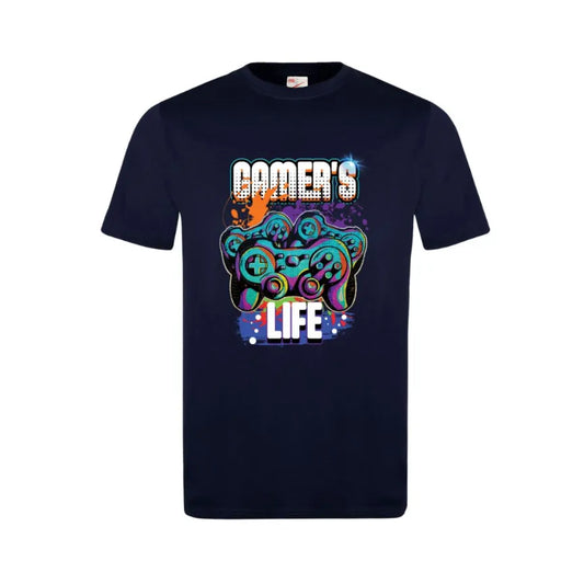 Gamer's Life Kids Cotton T-Shirt