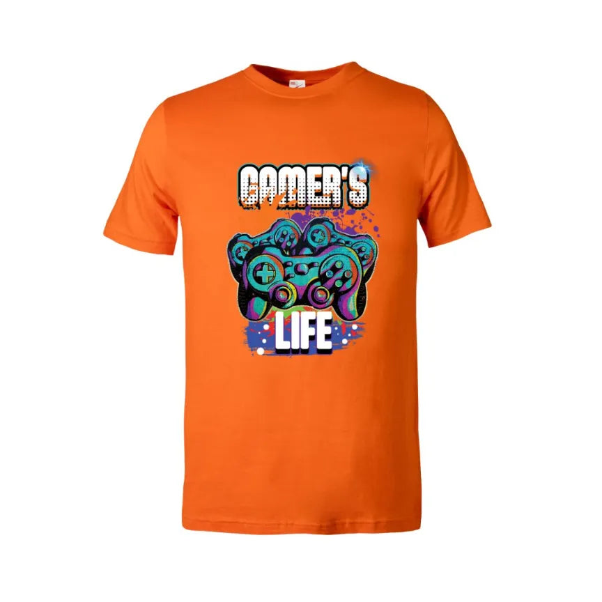 Gamer's Life Kids Cotton T-Shirt