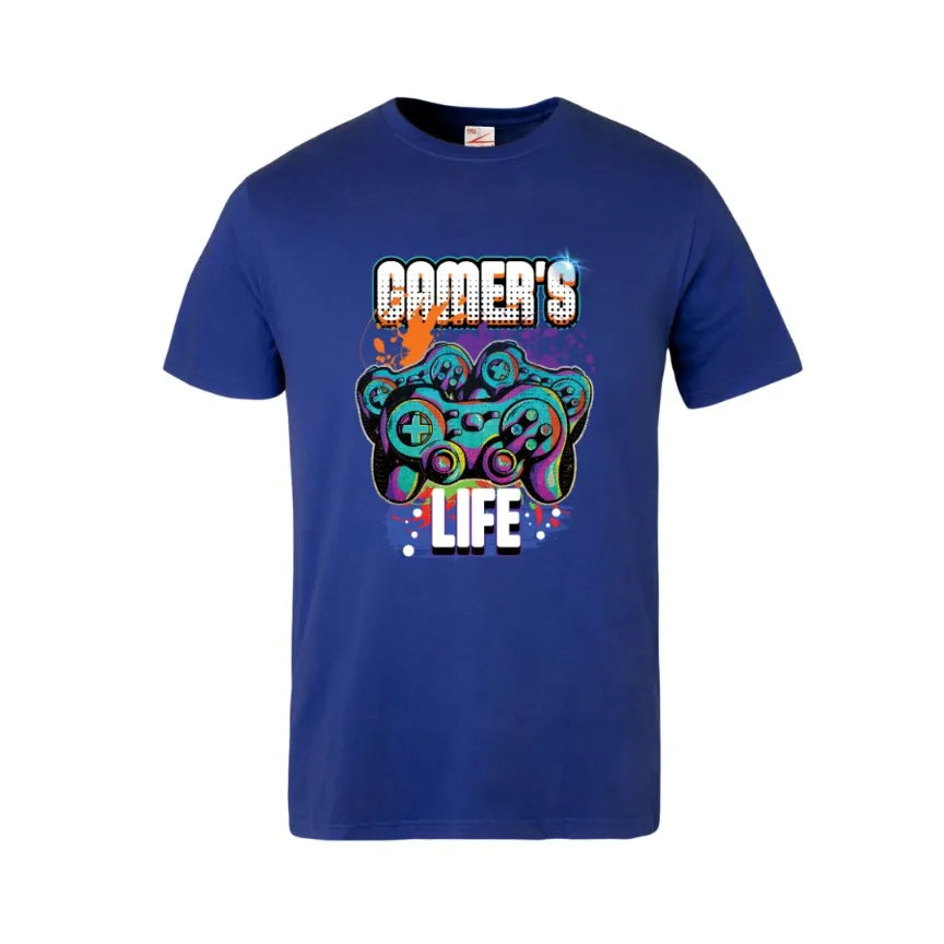 Gamer's Life Kids Cotton T-Shirt