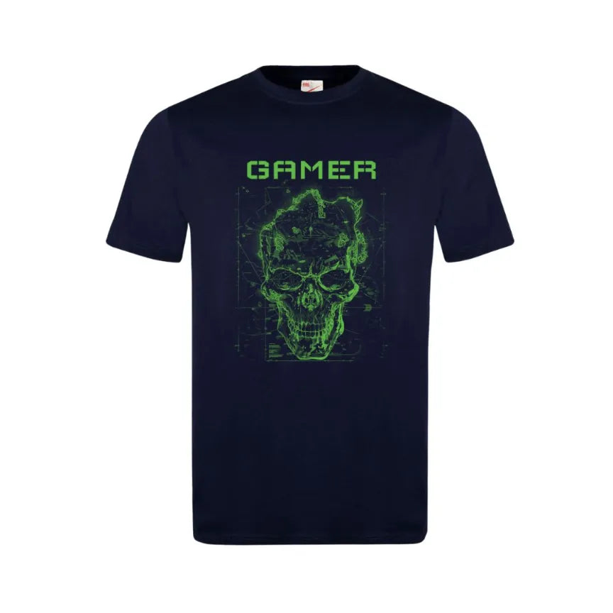 Gamer Skull Kids T-Shirt