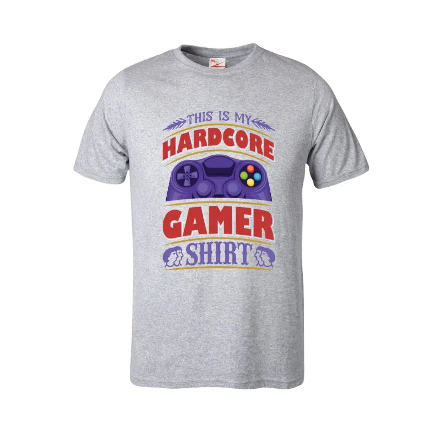 Hardcore Gamer Kids Cotton T-Shirt