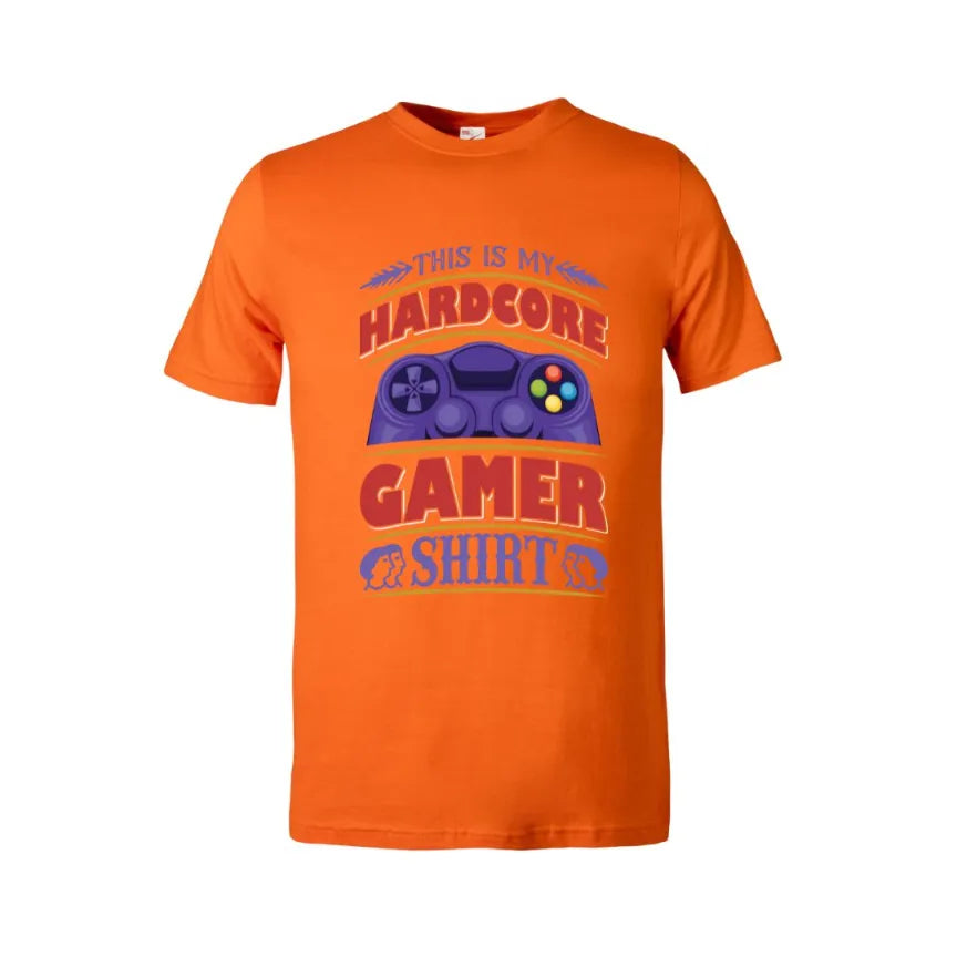 Hardcore Gamer Kids Cotton T-Shirt