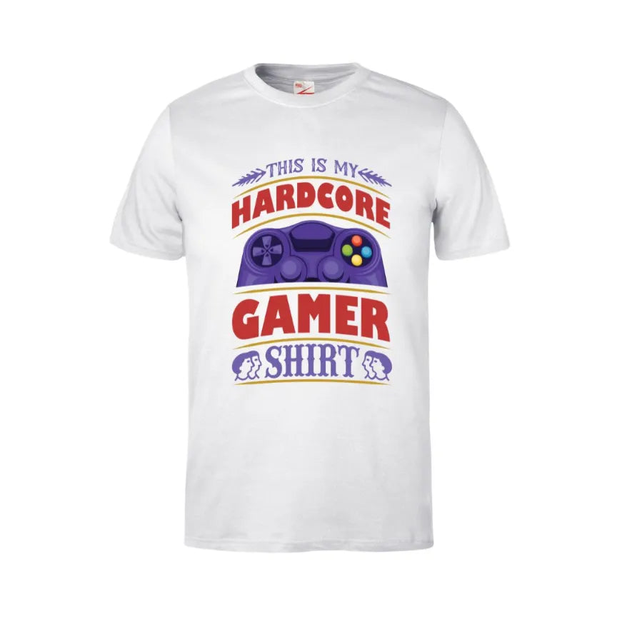 Hardcore Gamer Kids Cotton T-Shirt