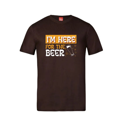 I'm Here For The Beer Cotton T-Shirt